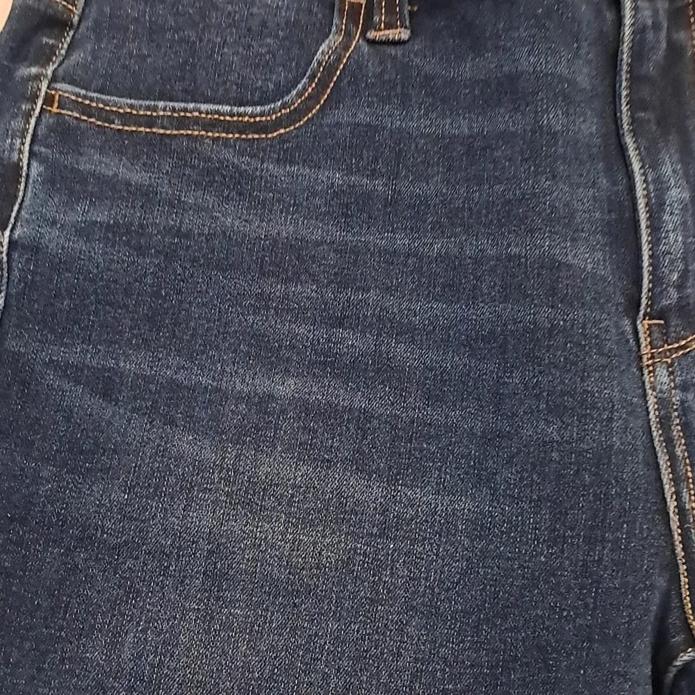 Of Lucky Women's Size 10 Whiskered Stretch Skinny Jean's